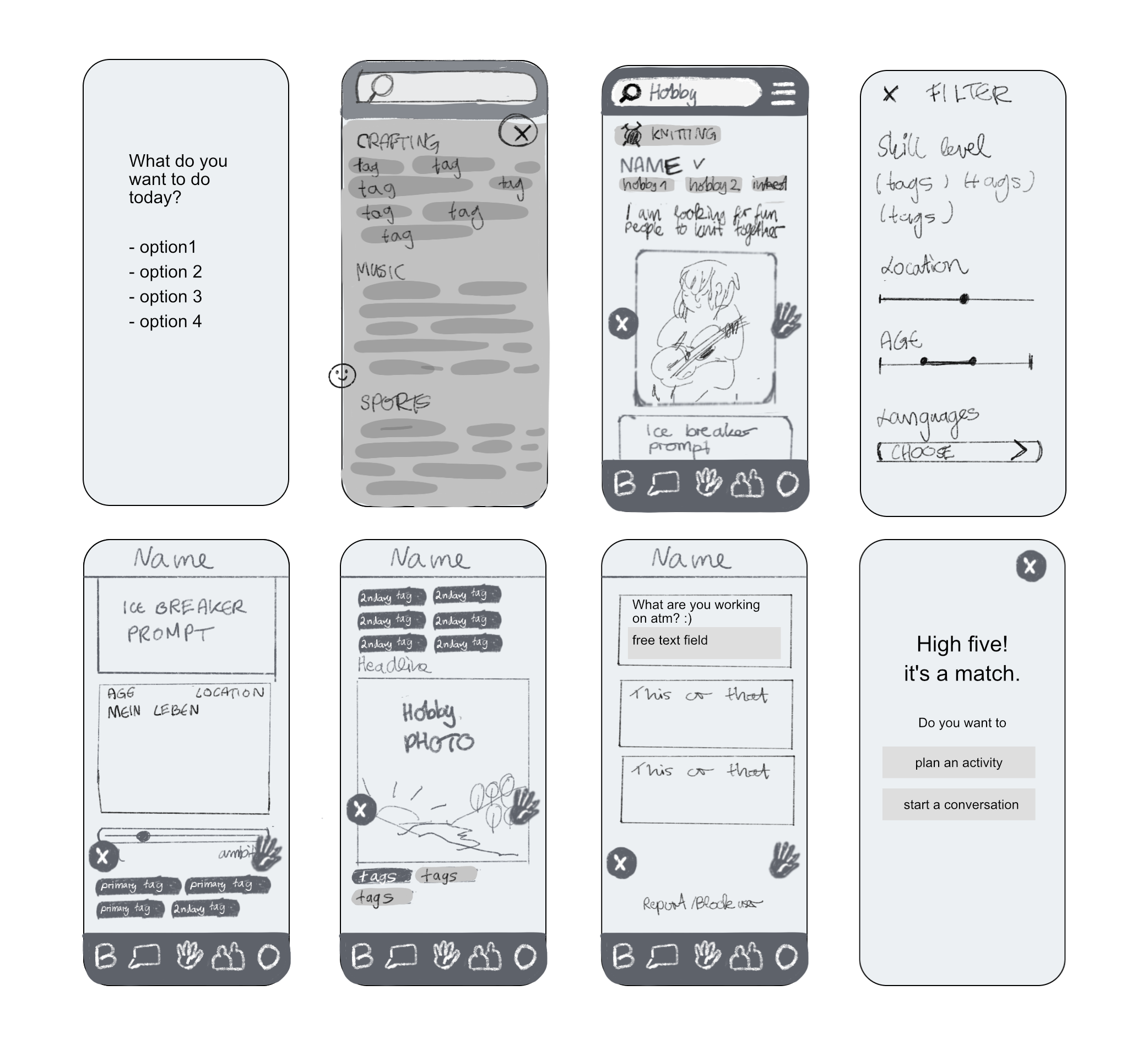 Wireframes