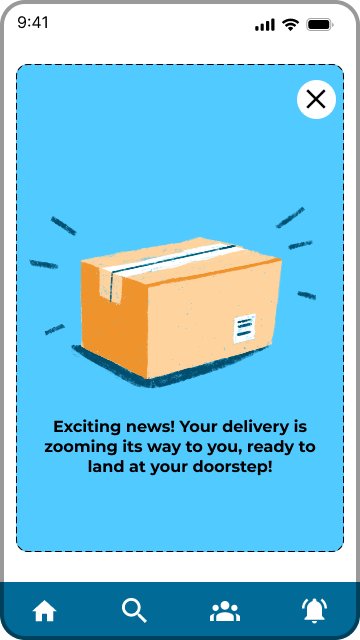 Delivery notification
