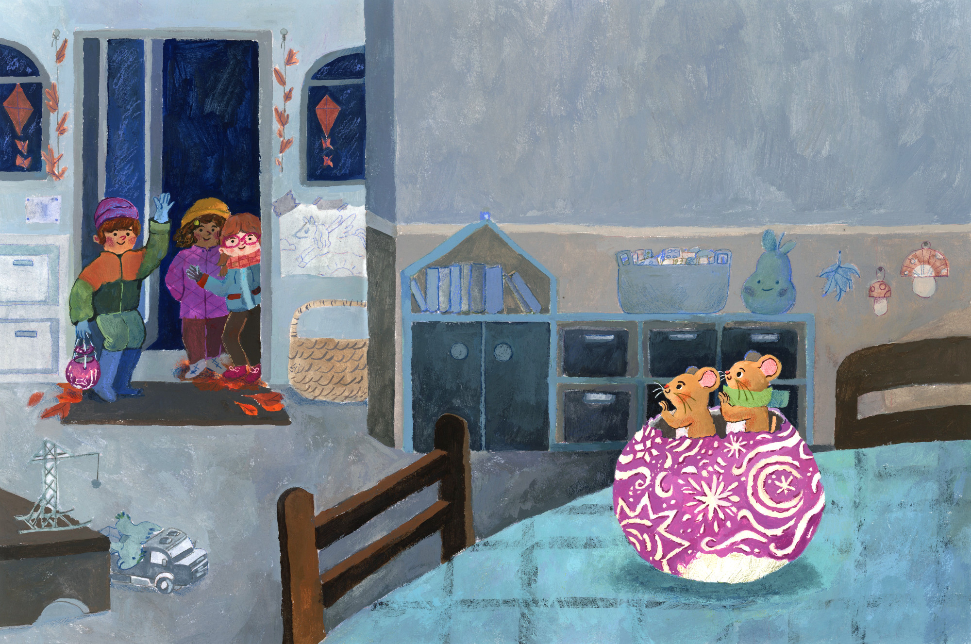 Wim and Frida illustration
