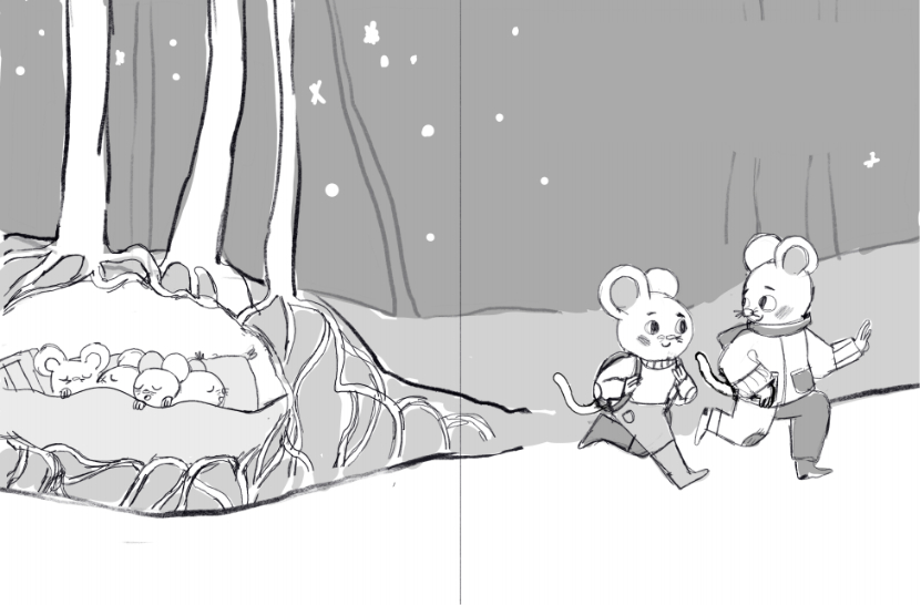 Storyboard, first draft